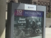 Jean Lumb's photo on poster outside cityhall