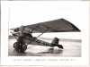 Jean's brother posing with small airplane