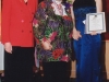 student being presented with award