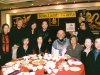 guests seated at round dinner table