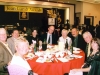 guests seated at round dinner table