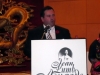 guest speaking behind podium