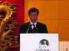 guest speaking behind podium