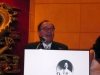 guest speaking behind podium