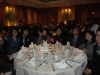 guests seated at table for dinner
