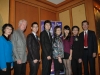 Large group of guests posed for photo