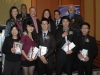 2013 award recipients and sponsors standing in a group for photo