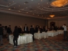 large banquet room with items on the table