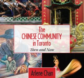 book cover with photos of chinese culture in Toronto
